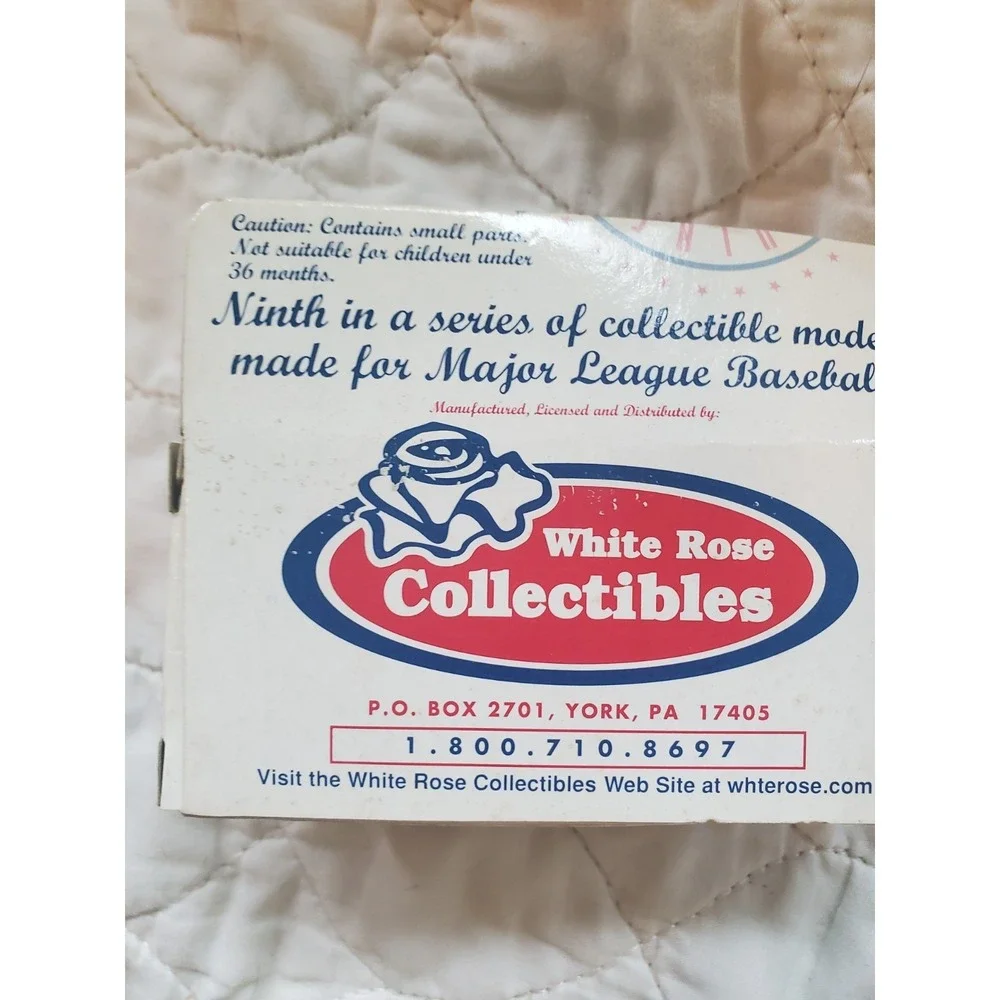 White Rose Collectible 1998 MLB Tampa Bay Devil Rays Pickup Truck LimitedEdition